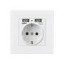 Toma de corriente con cámara espía Wifi 1080P y 2 puertos USB 5V 2A