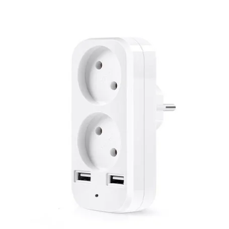 Regleta con cámara espía 1080P Wifi 2 puertos USB