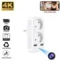 Regleta con cámara espía 1080P Wifi 2 puertos USB