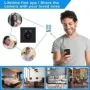 Enchufe con cámara espía HD 1080P Wifi detección de movimiento