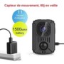 Mini cámara 1080P HD larga autonomía PIR visión de noche 
