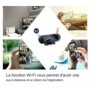 Reloj con cámara espía HD 1080P WiFi visión nocturna y micrófono 64GB 