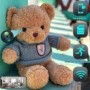 Osito de peluche cámara espía WIFI HD 1080P detección de movimiento
