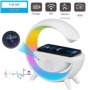 Altavoz Bluetooth lámpara cargador inducción cámara espía HD 1080P Wifi 