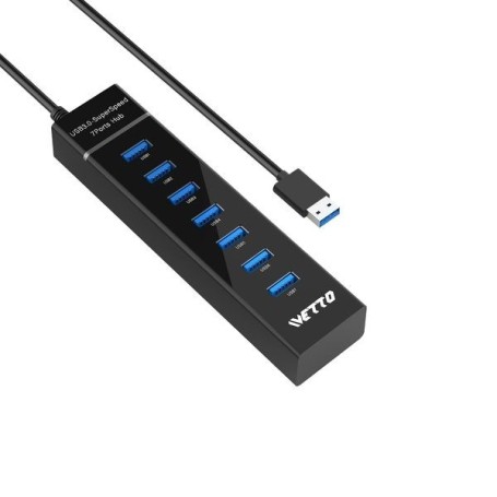 HUB USB 7 puertos cámara espía HD 1080P detección de movimiento Wifi 