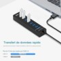 HUB USB 7 puertos cámara espía HD 1080P detección de movimiento Wifi 
