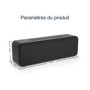Altavoz Bluetooth con cámara espía Wi-Fi 4K y visión nocturna 1080P 