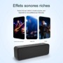 Altavoz Bluetooth con cámara espía Wi-Fi 4K y visión nocturna 1080P 