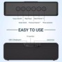 Altavoz Bluetooth con cámara espía Wi-Fi 4K y visión nocturna 1080P 