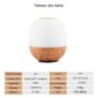 Difusor de aromaterapia con Cámara espía Full HD 1080P Wifi detección de movimiento