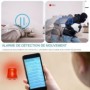 Cargador de pared USB Cámara espía 4K WiFi Visión nocturna Rojo