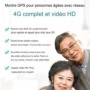 Reloj GPS 4G persona ubicación seguimiento de la salud botón SOS video HD