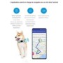 Tracker GPS 4G para mascota seguimiento en tiempo real alarma geo-cerca luces LED