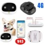 Tracker GPS 4G para mascota seguimiento en tiempo real alarma geo-cerca luces LED