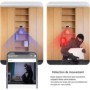 Estación de carga Lightning para iPhone con cámara 2K Wi-Fi