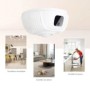 Detector de humo falso con cámara espía Wi-Fi HD 1080P, visión nocturna y audio bidireccional