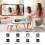 Despertador con altavoz Bluetooth cámara espía Ultra HD 4K visión nocturna y Wifi