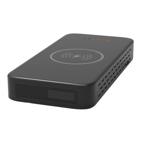 Power Bank con cámara espía Full HD 2K, detección de movimiento y visión nocturna