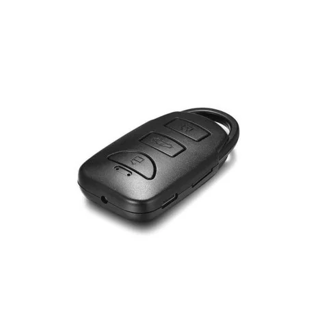 Llave para coche falsa con cámara HD 1080P negra