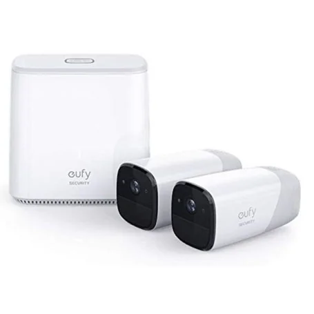 Conjunto de 2 cámaras de vigilancia inalámbricas para interior y exterior